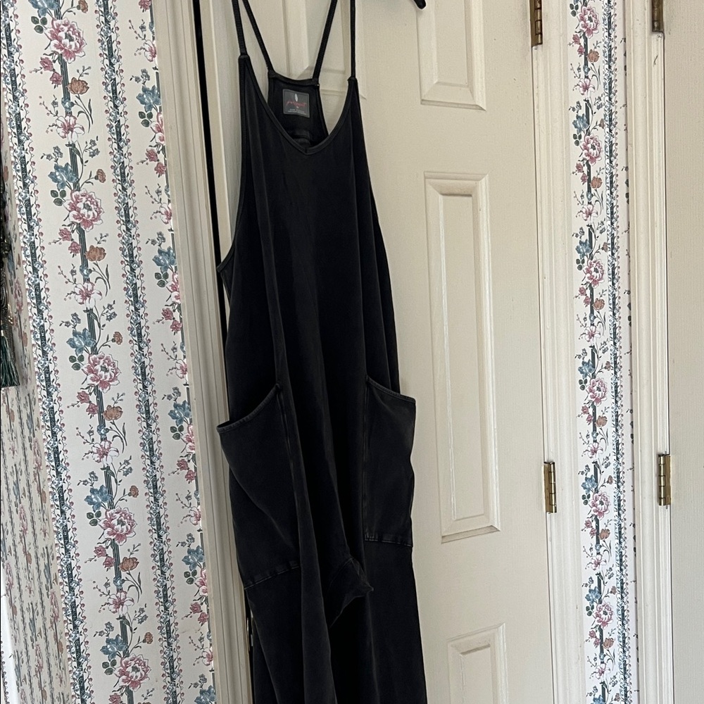 FP Movement by Free People Charcoal Jumpsuit
